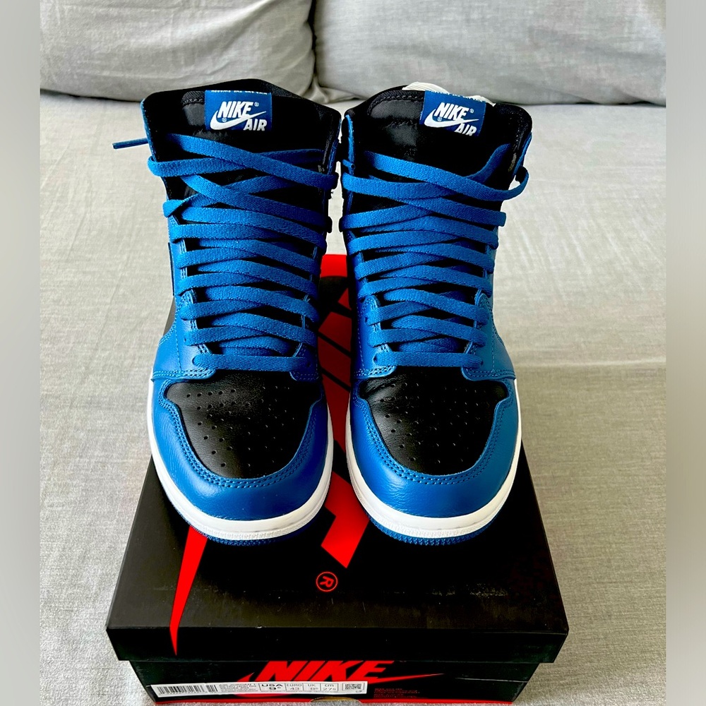 Nike Air Jordan 1 Dark Marina Blue US Size 9.5 Mens